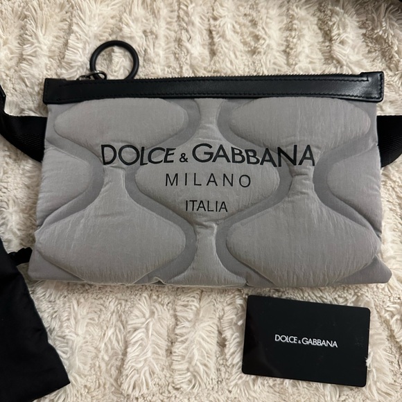 Dolce & Gabbana Gray Belt Bag - Picture 1 of 6